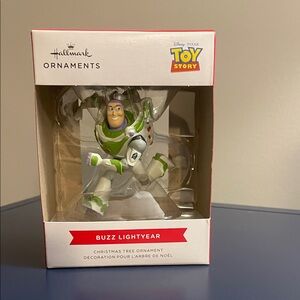 Hallmark Toy Story Buzz Lightyear Ornament - Green and White
